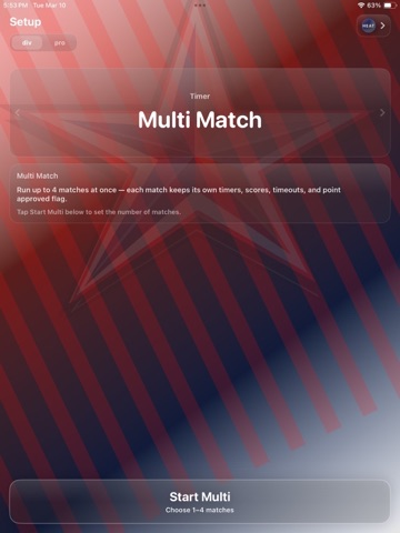 Paintball Timer iPad screenshot