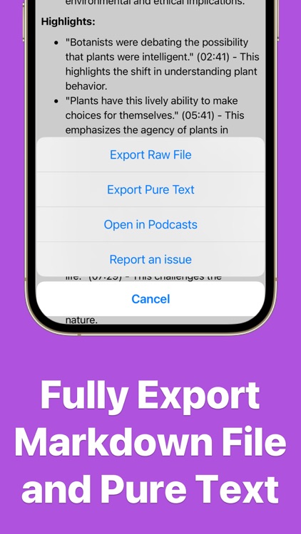 PodNote - AI Summarize Podcast