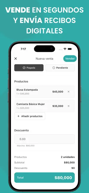 Auge - Inventario y ventas screenshot 2