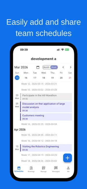 WeCal: Group Calendar Share screenshot 1