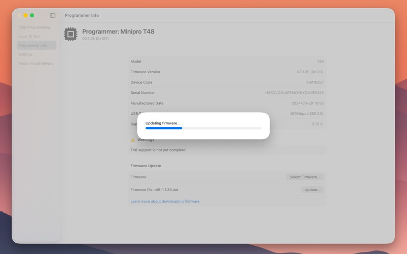 Visual Minipro screenshot