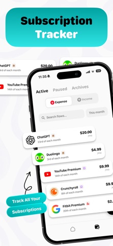 Sub buddy: track subscriptions screenshot