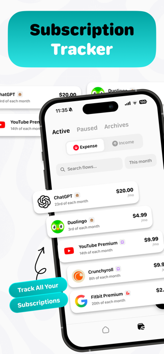 Sub buddy: track subscriptions Screenshot 2 of 7
