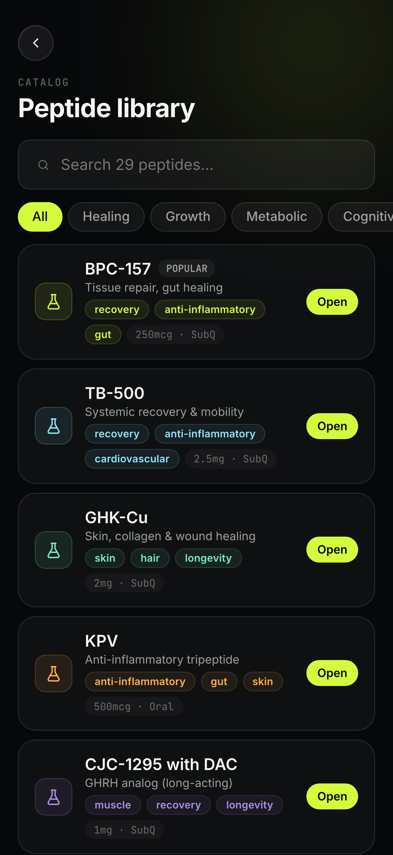Polypep screenshot 6