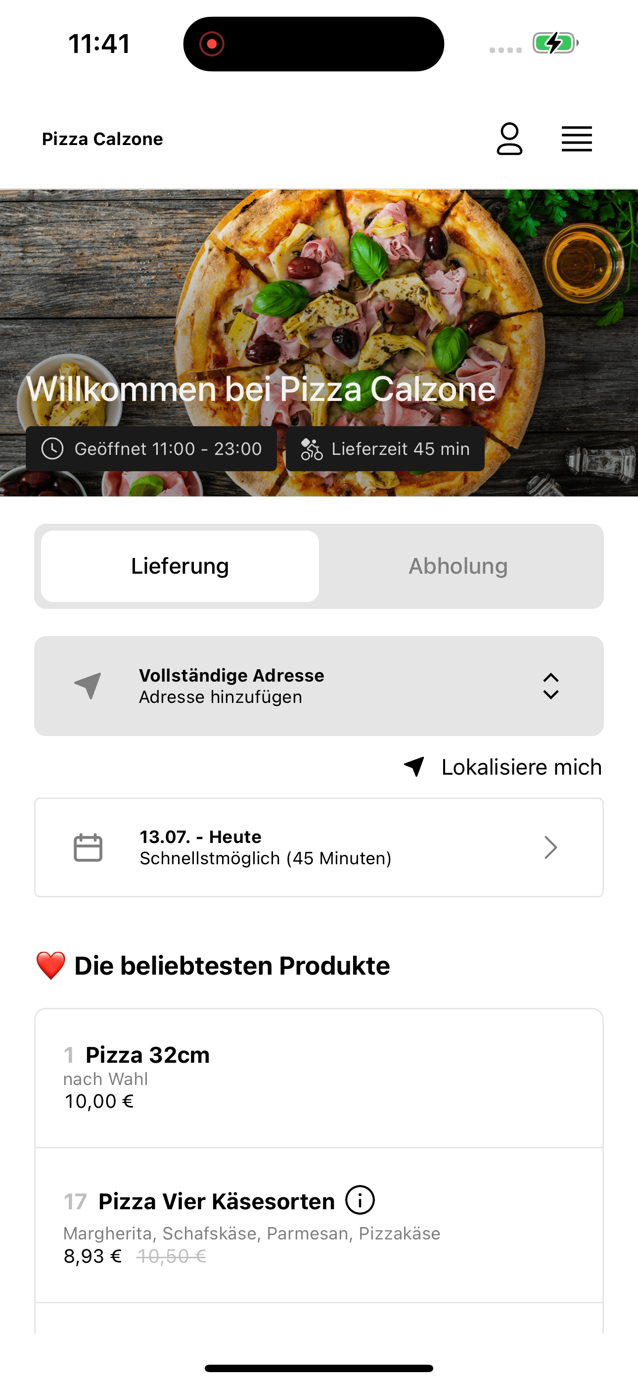 Pizza Calzone screenshot 3