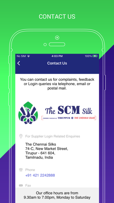 THE SCM SILK - PURCHASE Screenshot 2 - AppWisp.com THE SCM SILK - PURCHASE Screenshot 2 - AppWisp.com