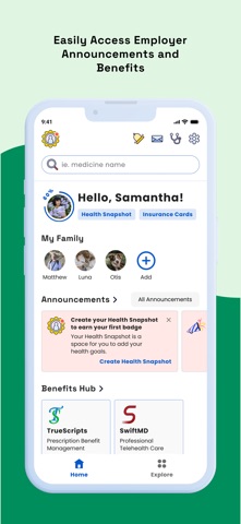 Premier Health USA iPhone screenshot