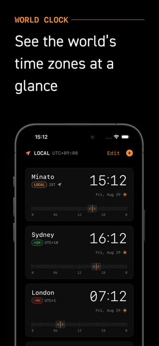 Axis - World Clock Screenshot 1 of 4