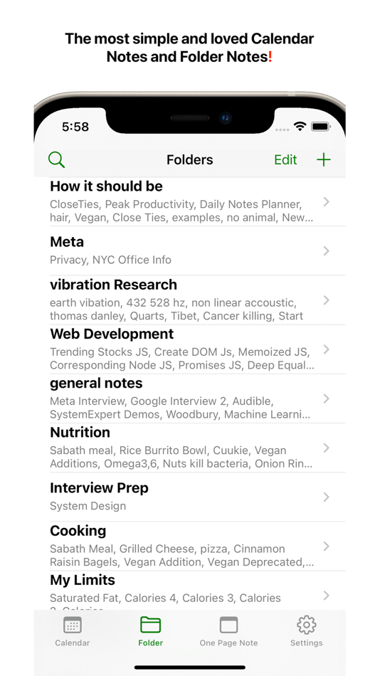 #2. Daily Notes Planner 3 (iOS) 由: Truth Honest Messaging, Inc.