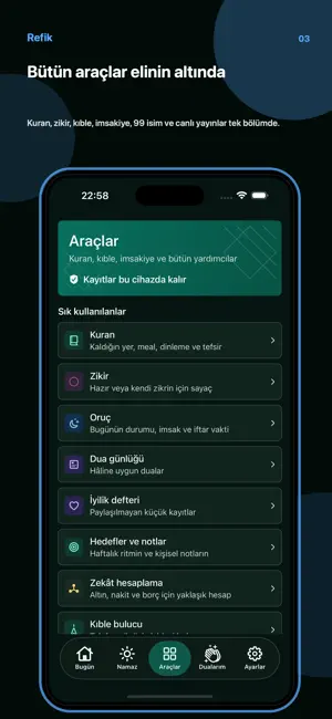 Refik: Namaz, Dua ve Zikir screenshot 3