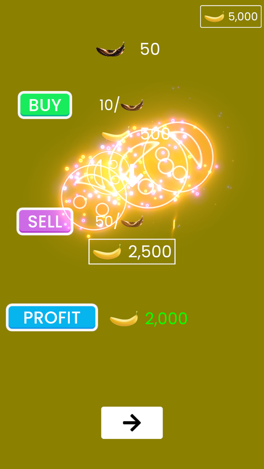 #3. Banana Clicker Trader (iOS) Bởi: Le Huy Hoang