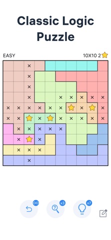 Star Battle! Logic Puzzles Screenshot 1 of 6