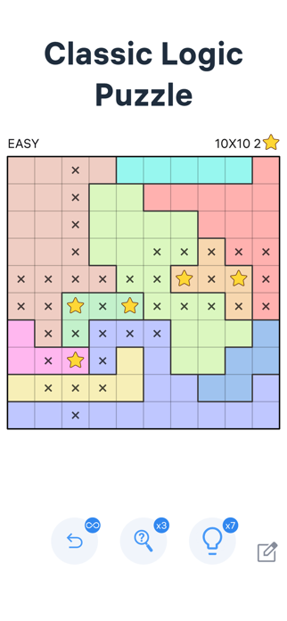 Star Battle! Logic Puzzles Screenshot 1 of 6