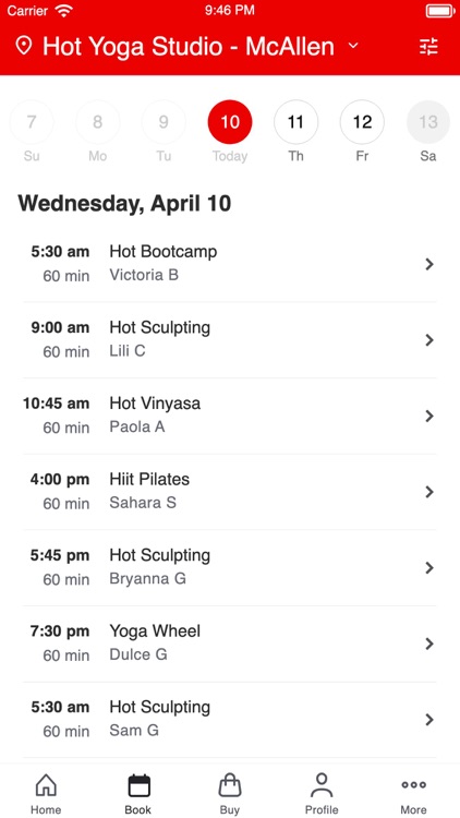 Hot Yoga Studio - McAllen