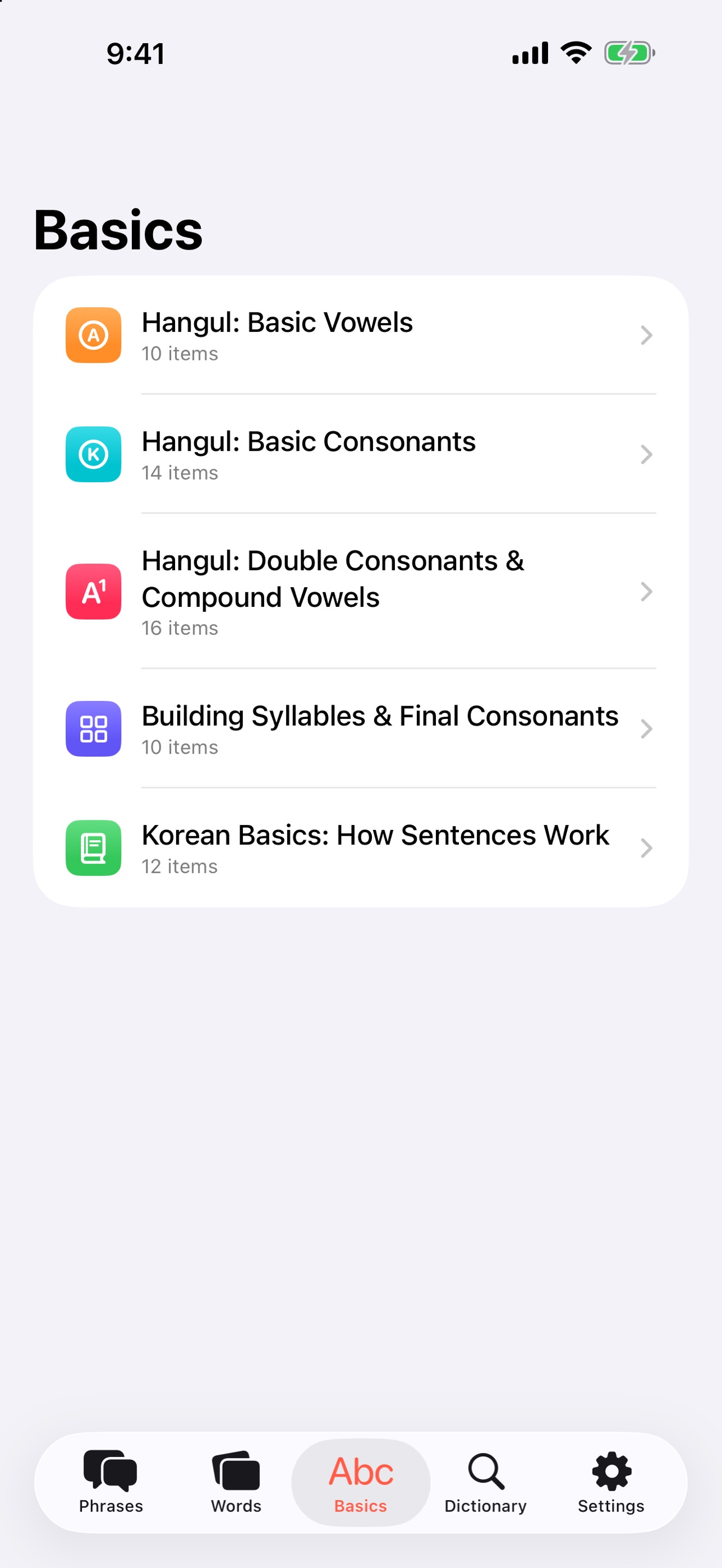 Screenshot 4 of Kamusta - Learn Korean