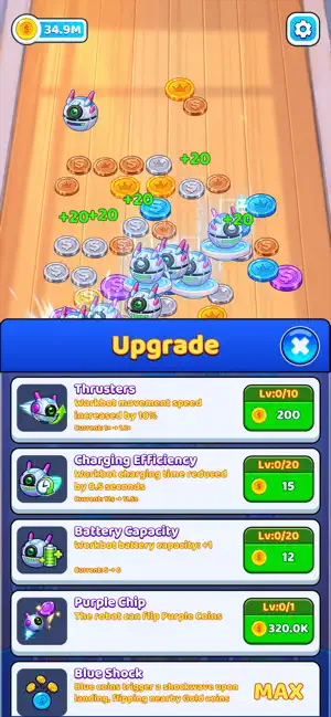 Idleva Coin Flipia screenshot 3