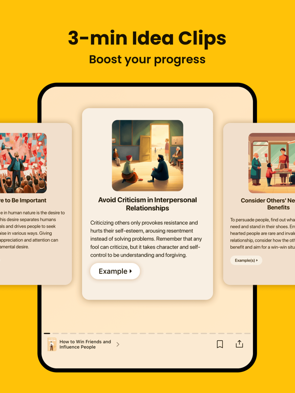 Bookey: Book Ideas for Growth iPad screenshot 5 - Education app