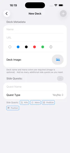 SQMD - Commander Deck Tracker screenshot 2