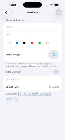 SQMD - Commander Deck Tracker Screenshot 2 of 8