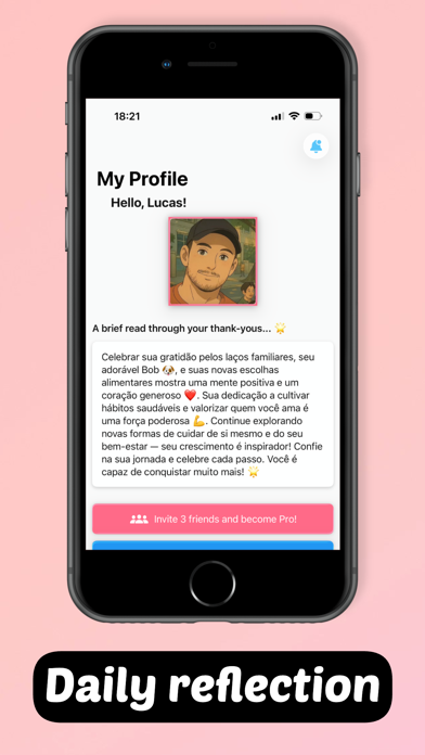 Lumi: Gratitude Journal Widget iPhone screenshot 4 - Health & Fitness app