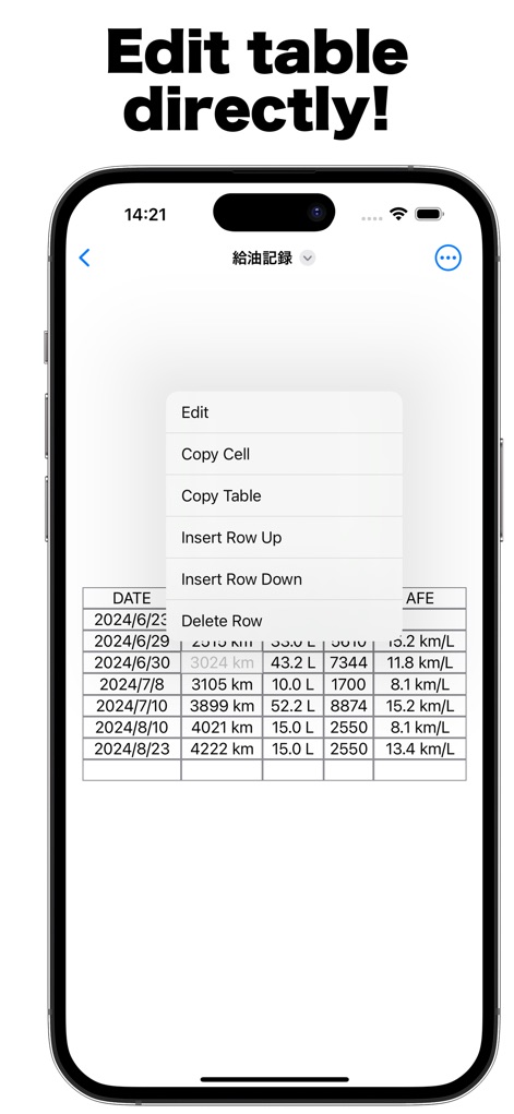 Table Creator - Productivity App | MWM