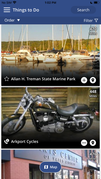 Visit the Finger Lakes, NY! iPhone screenshot 2 - Travel app