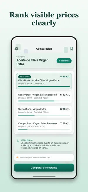 ShelfPriceAI - Compare screenshot 3