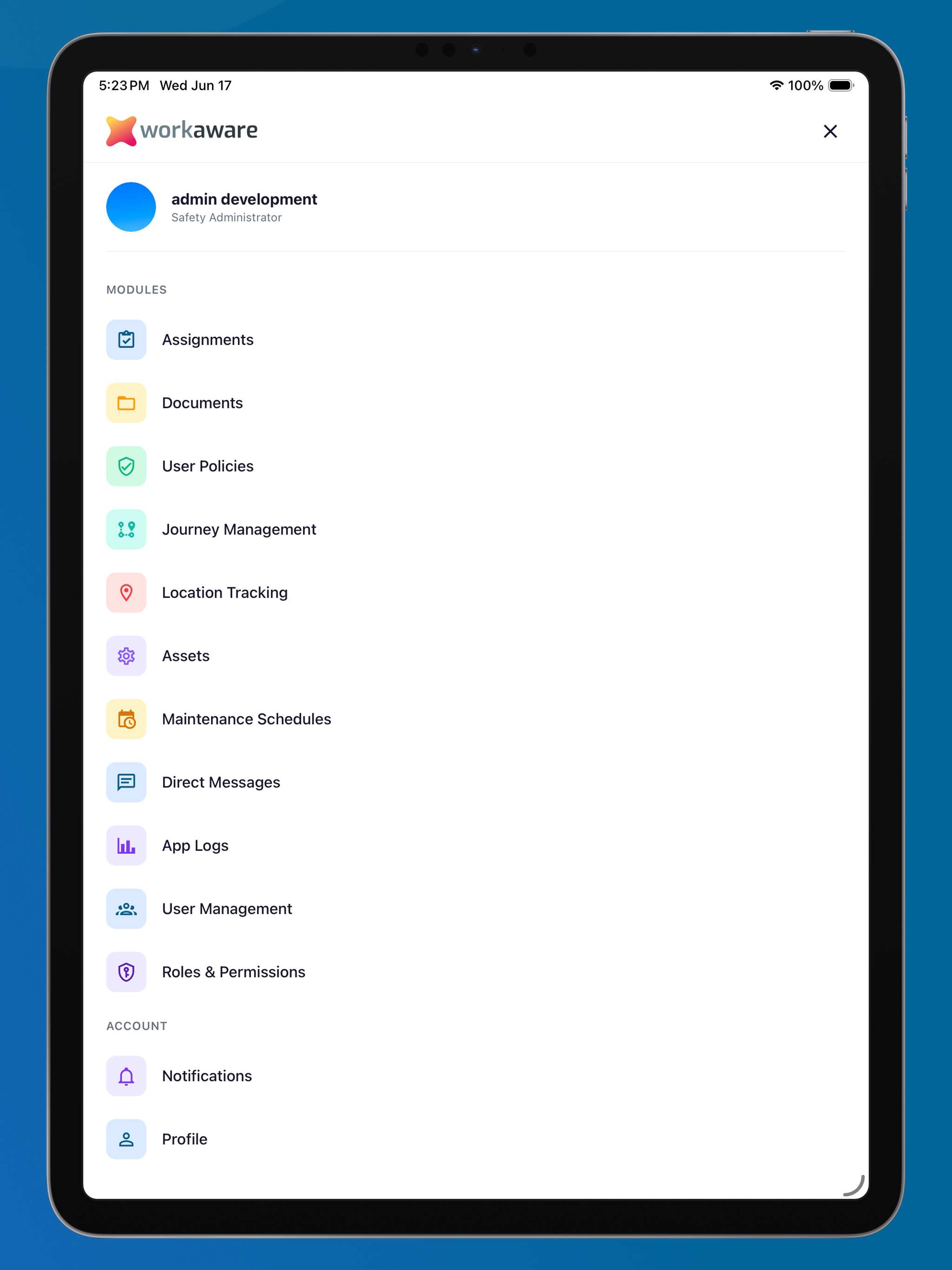 Workaware Manager