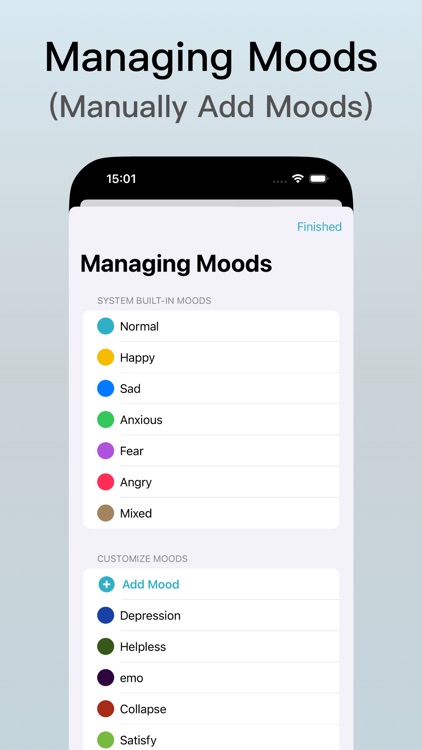 OneMood-Emotion Mood Diary screenshot-3