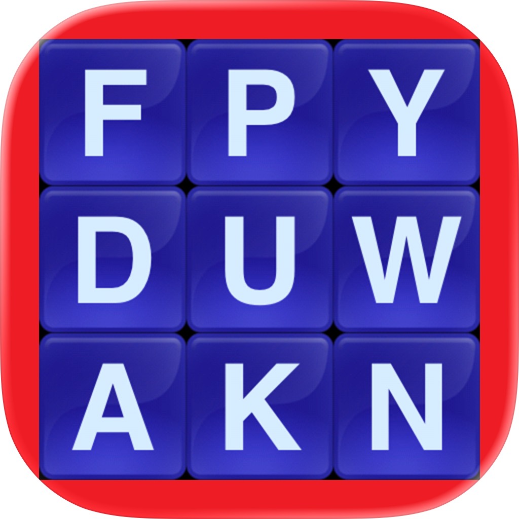 Apple App Store cover for Word Seek English Infinite