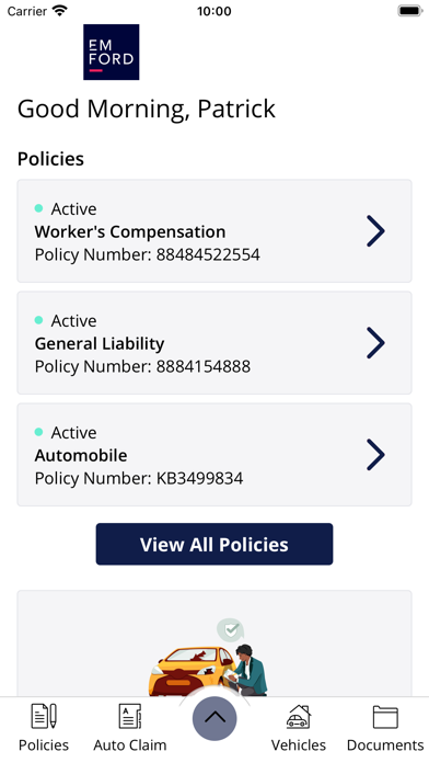 EM Ford Insurance Screenshot