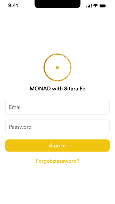 MONAD with Sitara Fe iPhone screenshot 2 - Business app