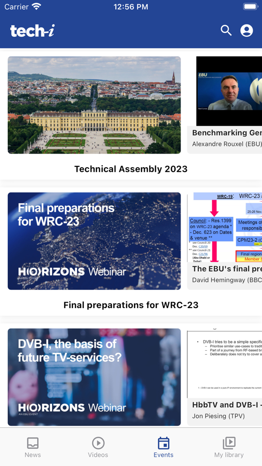 #1. tech-i (iOS) 由: Union Europeenne de Radio-Television