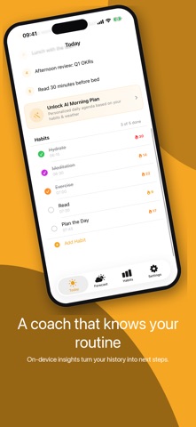 Aureate：AI晨间简报 screenshot