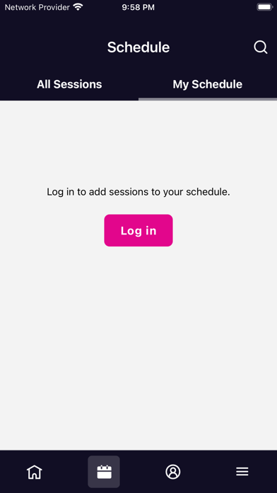 MDVIP Events Screenshot