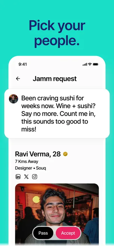 JAMM - Meet People IRL screenshot 5 of 6