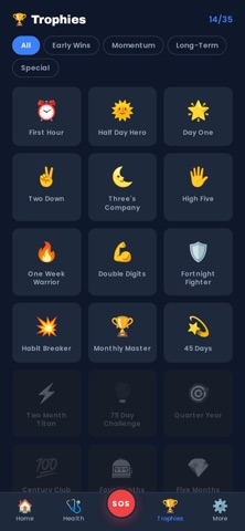 FreshPath: Sobriety Counter screenshot