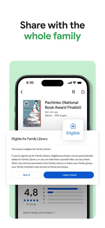 Google Play Books & Audiobooks screenshot 3 of 6