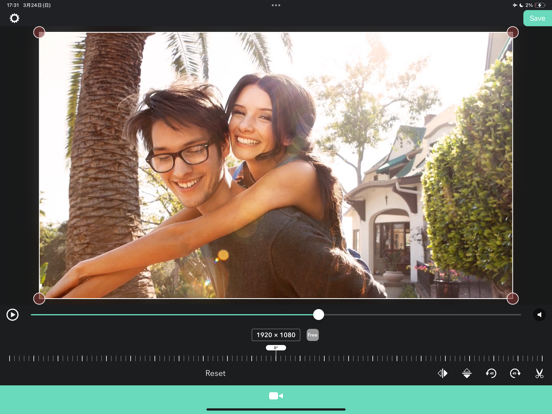 CropMov - Crop Video Editor iPad screenshot 5 - Photo & Video app