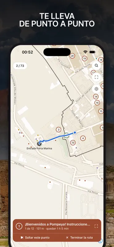 Tessera: audioguia de Pompeia screenshot 5 of 10