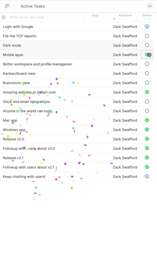 #2. Dart Project Management (iOS) 由: Keeple Inc.