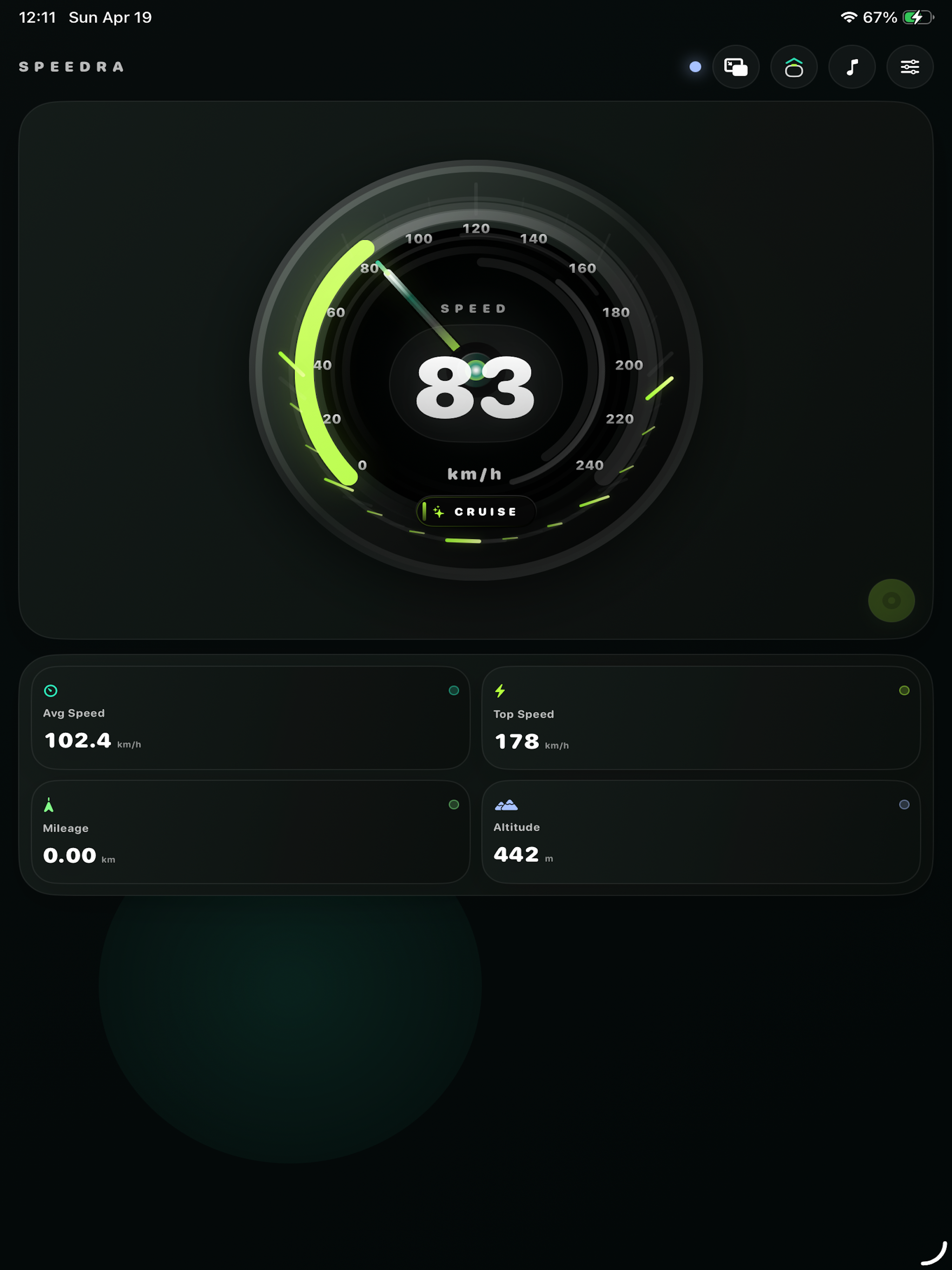 SpeedSA-GPS Speedometer&Trips