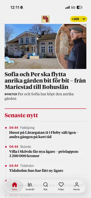 Skaraborgsbygden Nyheter screenshot 1