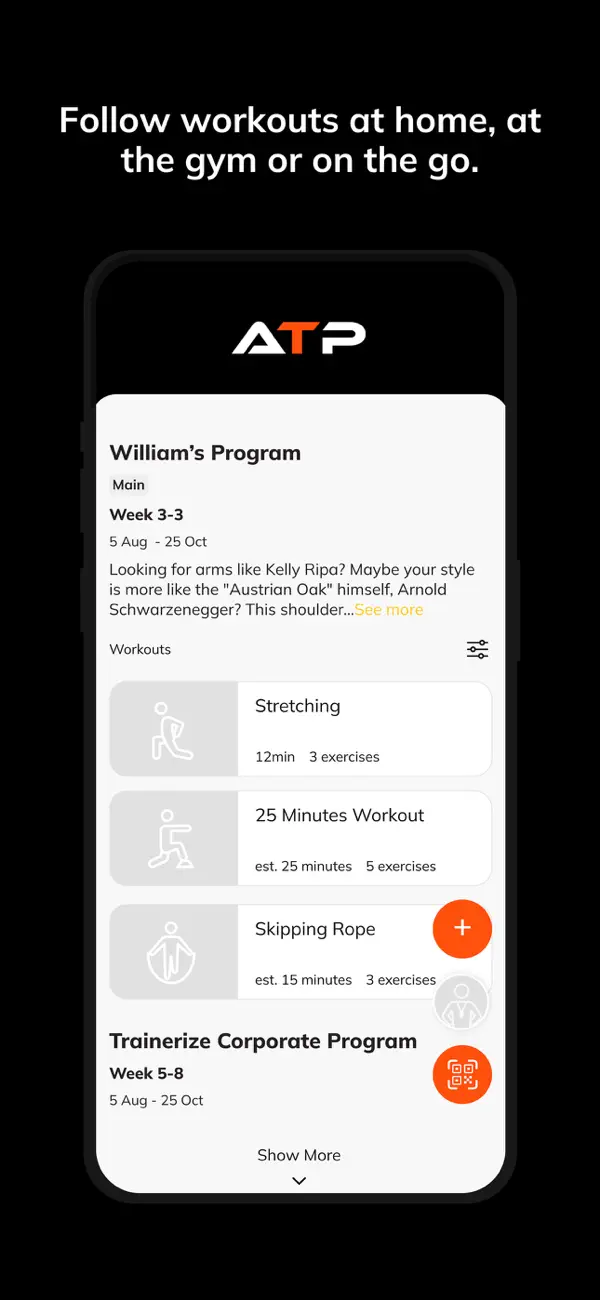 Screenshot #3 pour ATP Personal Training