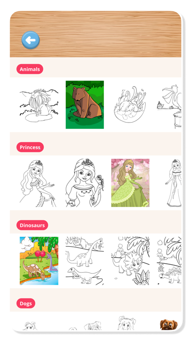 Coloring book drawings color Screenshot 2 - AppWisp.com Coloring book drawings color Screenshot 2 - AppWisp.com