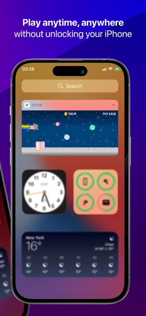 Steve | Widget Dinosaur Game - Effortless Widget Play