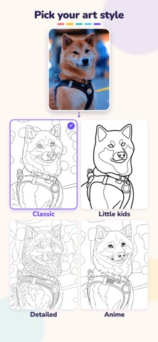 Sketchopia: Coloring Book iPhone screenshot