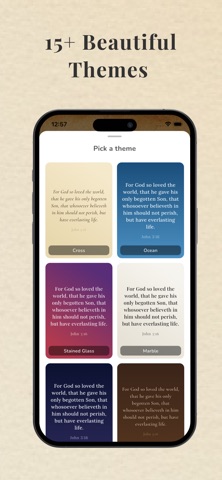 Psalmo: Daily Bible Verse Lock iPhone screenshot