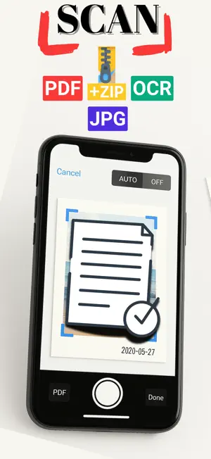 DocScan: Document Scanner+OCR screenshot 1