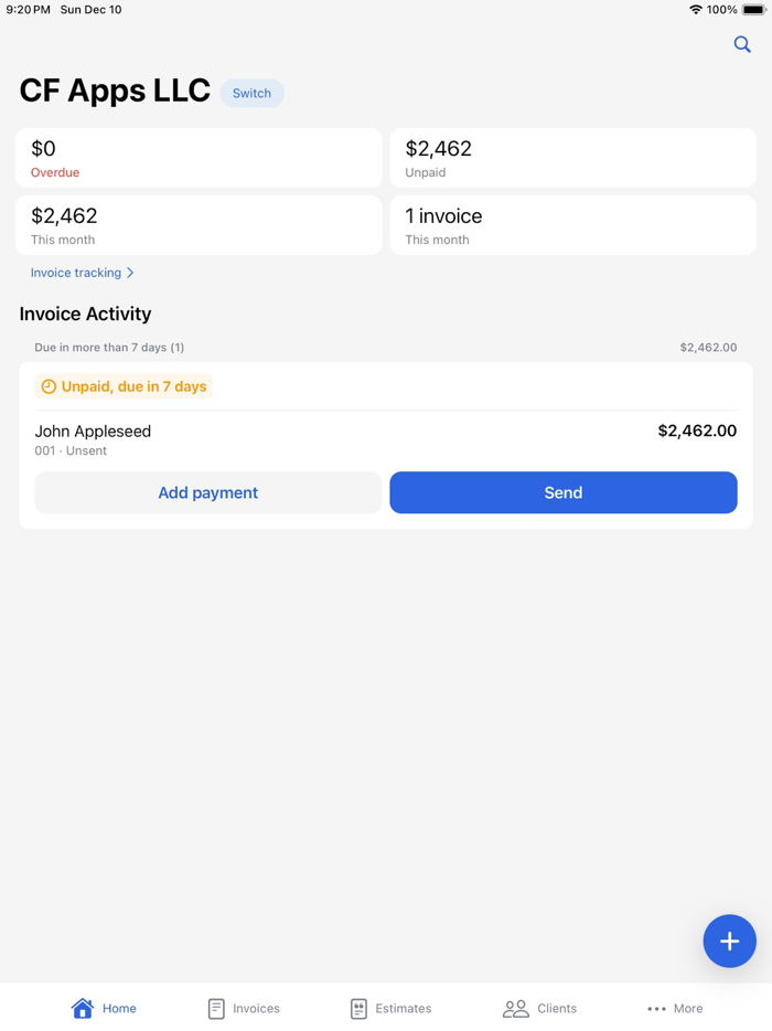 Invoice Maker - Estimate App.